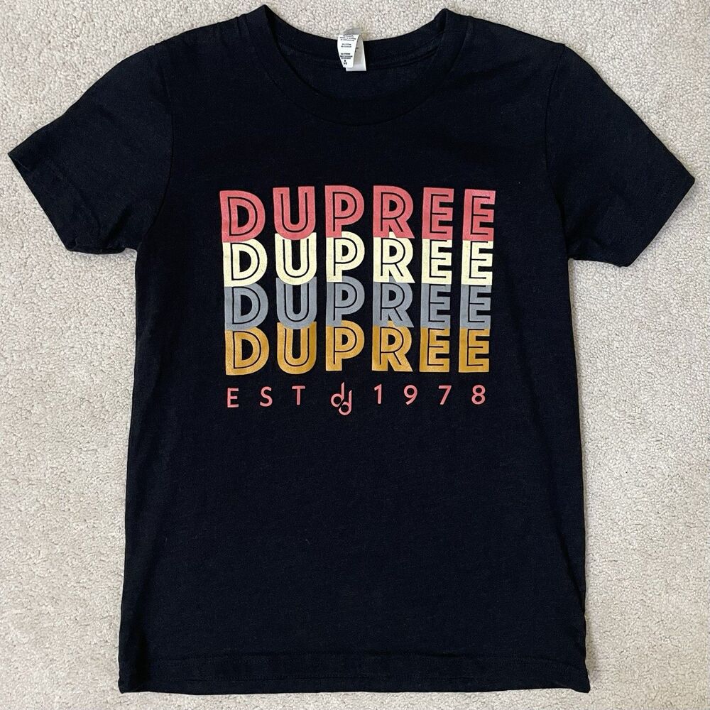 Bella + Canvas Kids "DUPREE Est 1978" Graphic Tee 10/12